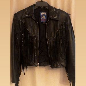 Tribe USA Leather Jacket